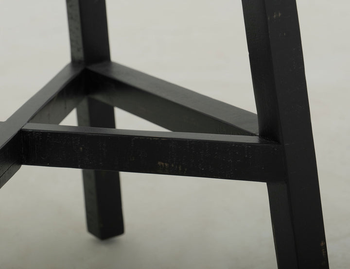 Pueblo - Wooden Seat & Base Stool (Set of 2)