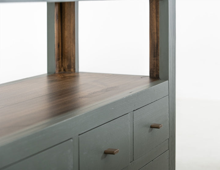 Mesa auxiliar de madera