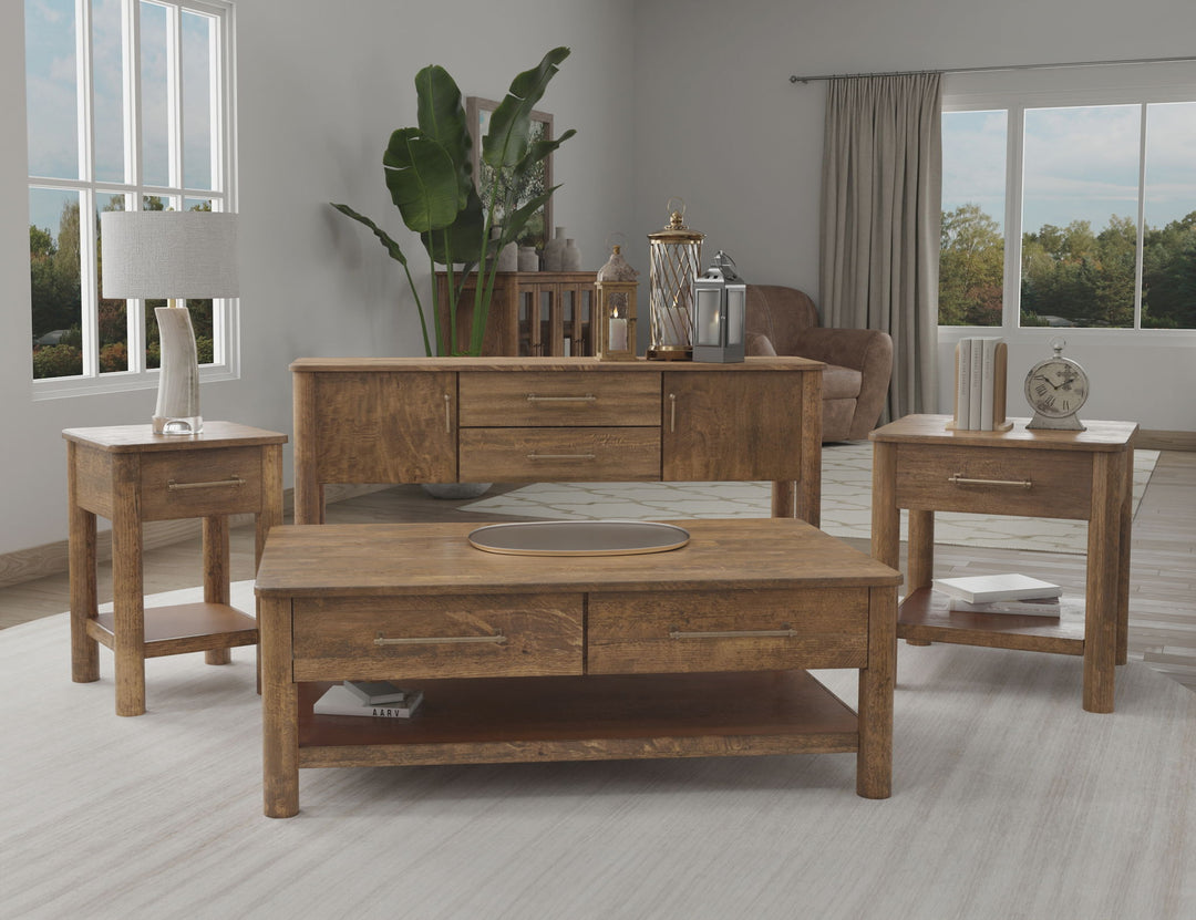 Olimpia - Mesa auxiliar - Marrón Towny