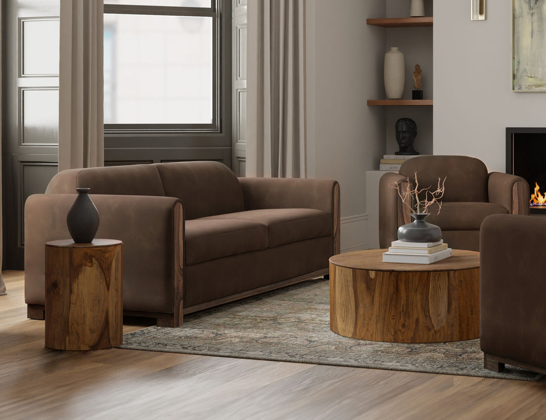 Balam - Loveseat - Brown