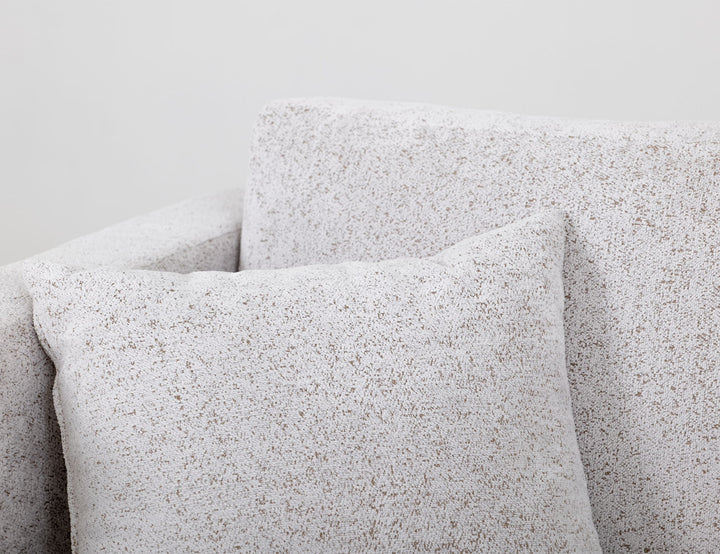 Roots - Sofá - Plata Perla / Marrón Claro