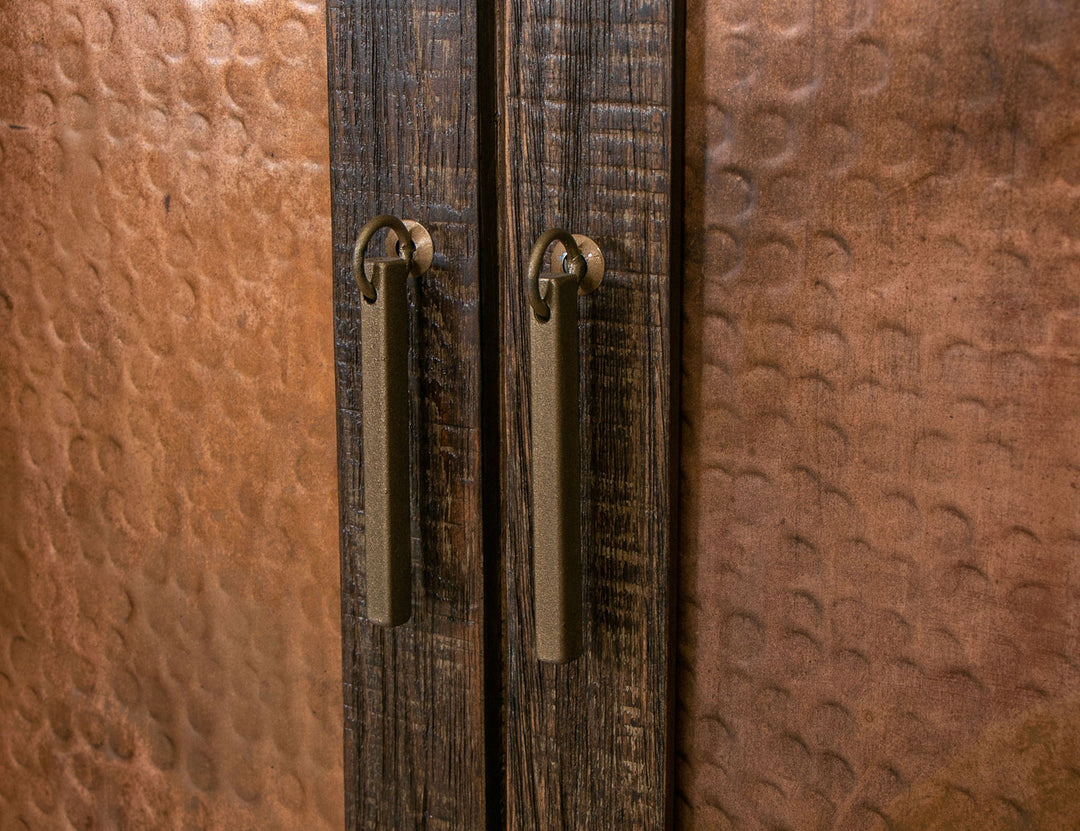 Blackburn - Console 4 portes - Brun carbonisé