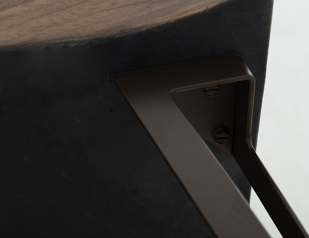 Parota Naturelle - Table basse - Brun cappuccino