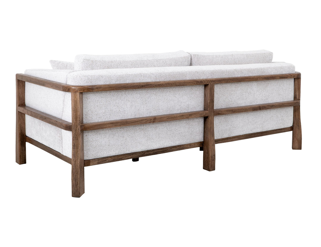 Roots - Sofá - Plata Perla / Marrón Claro