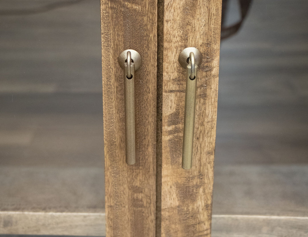 Olimpia - Consola con 6 puertas - Marrón Towny