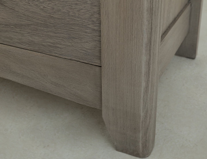 Ridge - Mesita de noche - Marrón arena