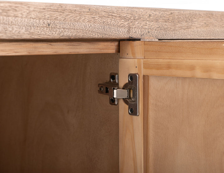 Atenas - Console With 4 Drawer And 2 Doors - Brown