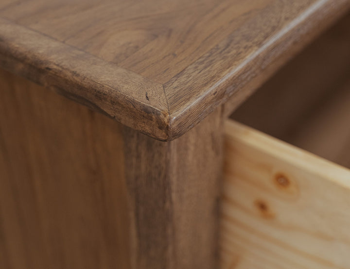 Cómoda de Teca Natural - Marrón