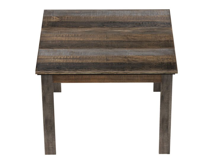 Loft - 42" Table - Two Tone Gray / Brown