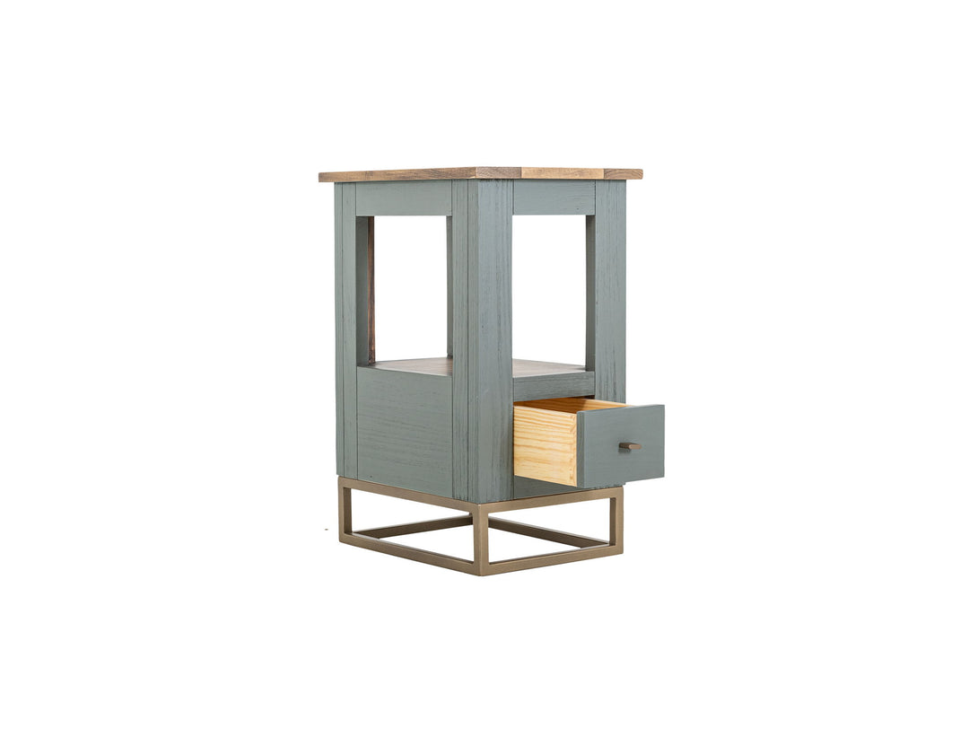 Mesa auxiliar de madera