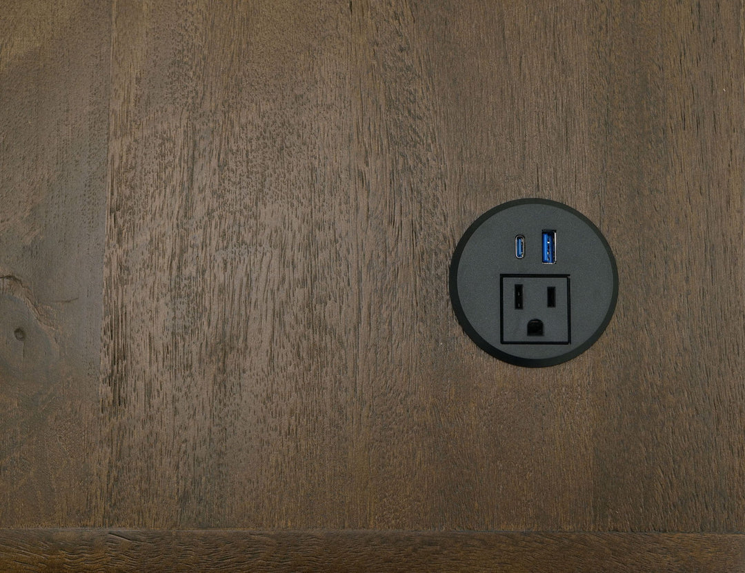 Tamesis - Desk - Barrel Brown