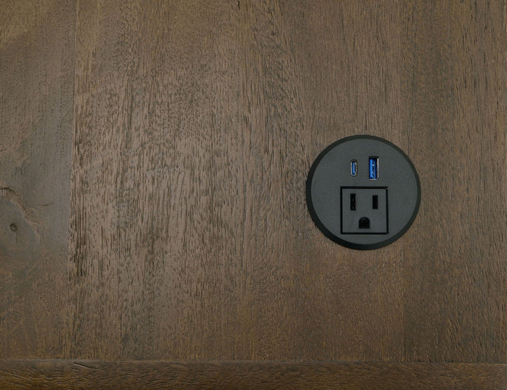 Tamesis - Desk - Barrel Brown