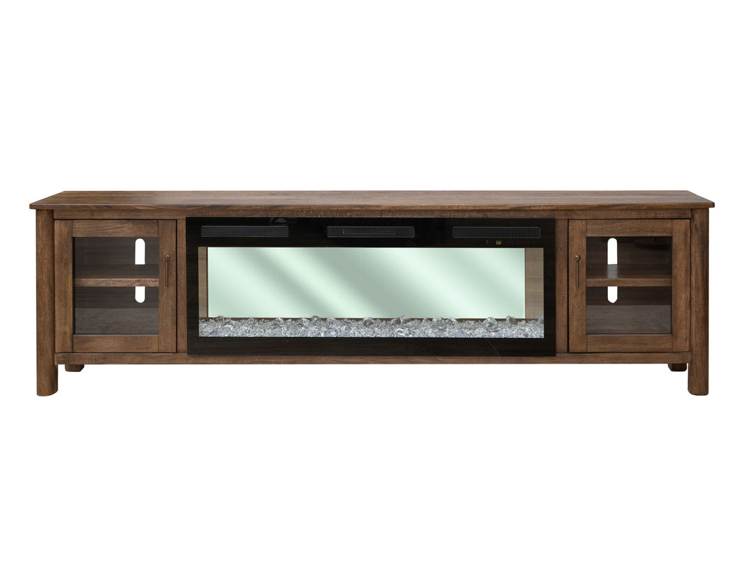 Olimpia - Electric Fireplace - Towny Brown