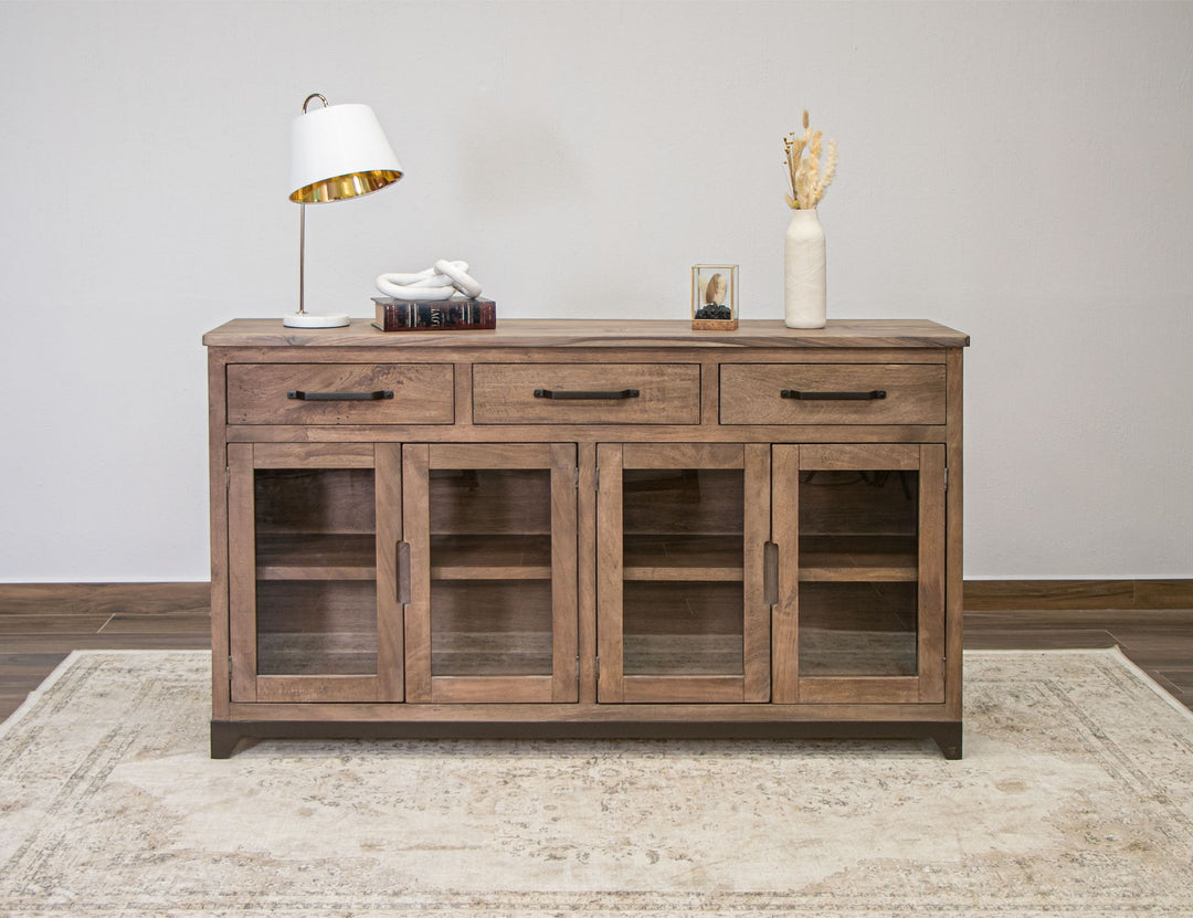 Natural Parota - Console - Marron Cappuccino