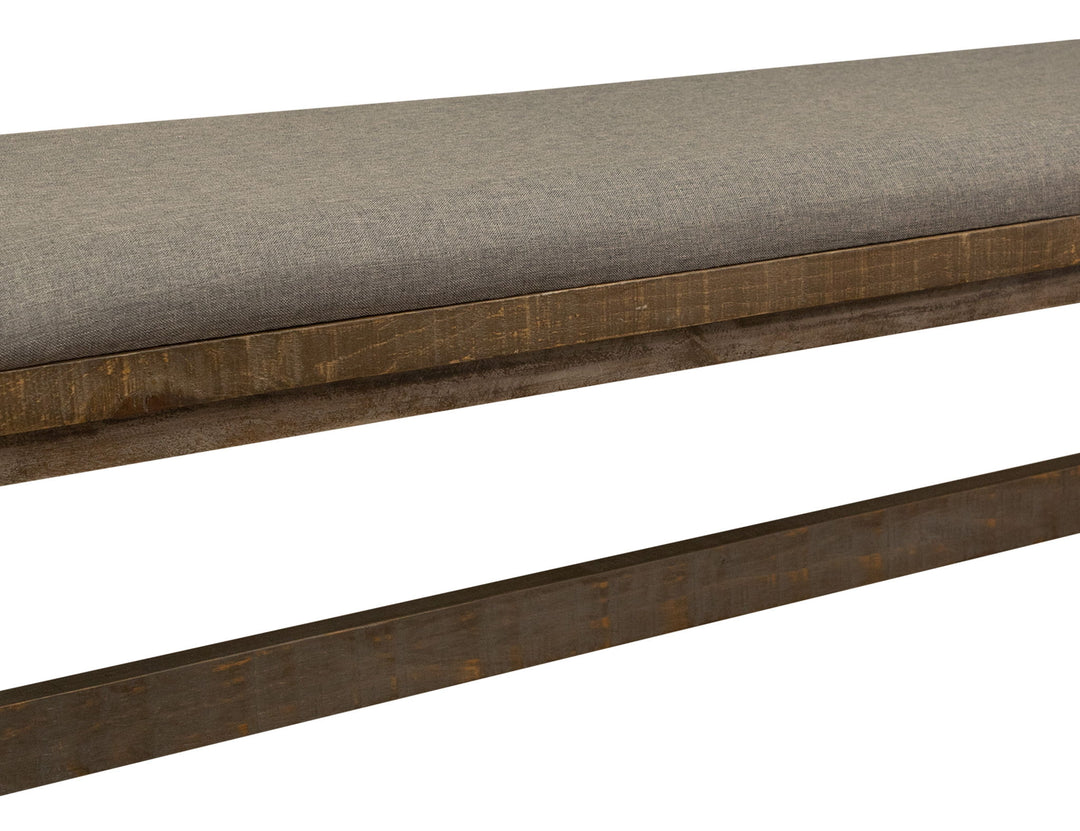 Loft - Bench - Two Tone Gray / Brown