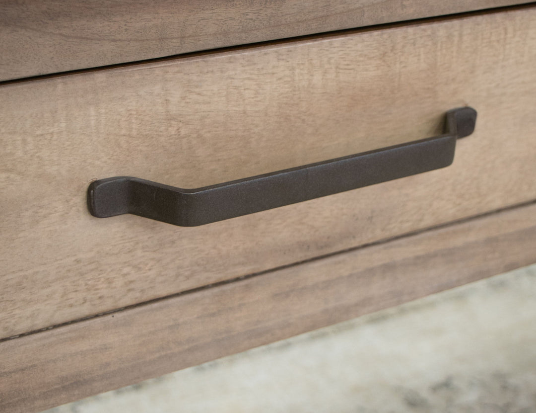 Parota Natural - Mesa de Cóctel - Marrón Capuchino