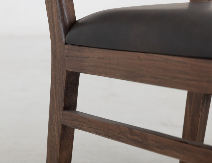 Nogal - Silla (Juego de 2) - Marrón Nogal