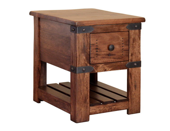 Parota - Mesita de Silla - Marrón Canela