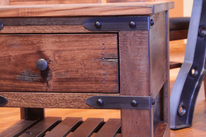 Parota - Mesa Auxiliar - Marrón Canela