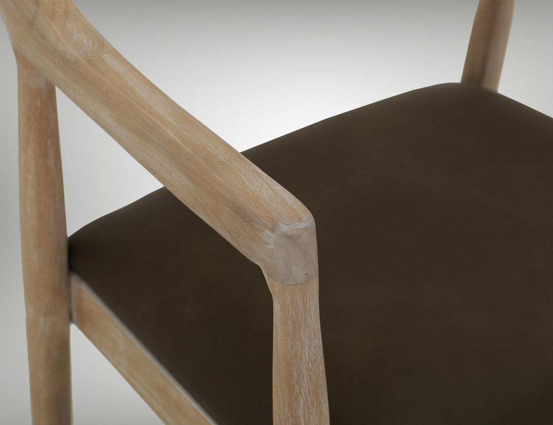 Teca - Silla - Blanco Marfil