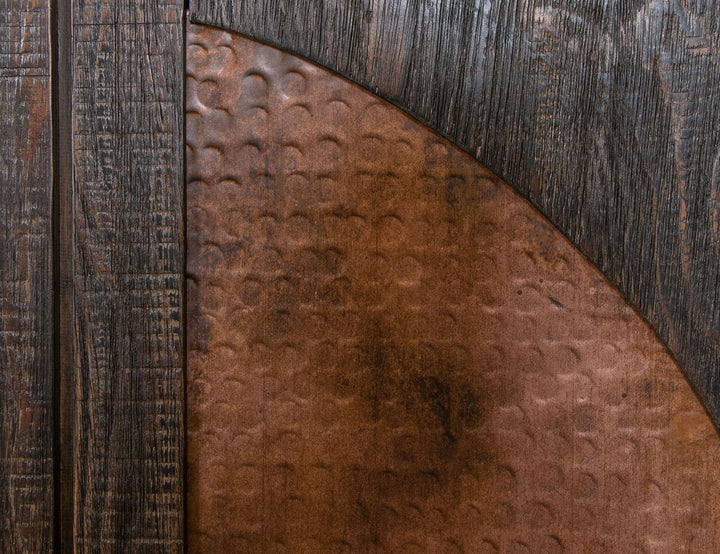 Blackburn - Console 4 portes - Brun carbonisé