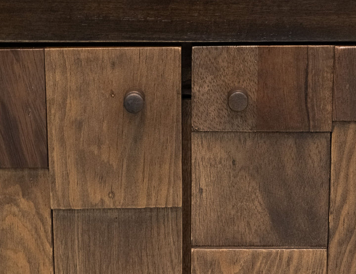 Origin - 4 Door Console - Brown