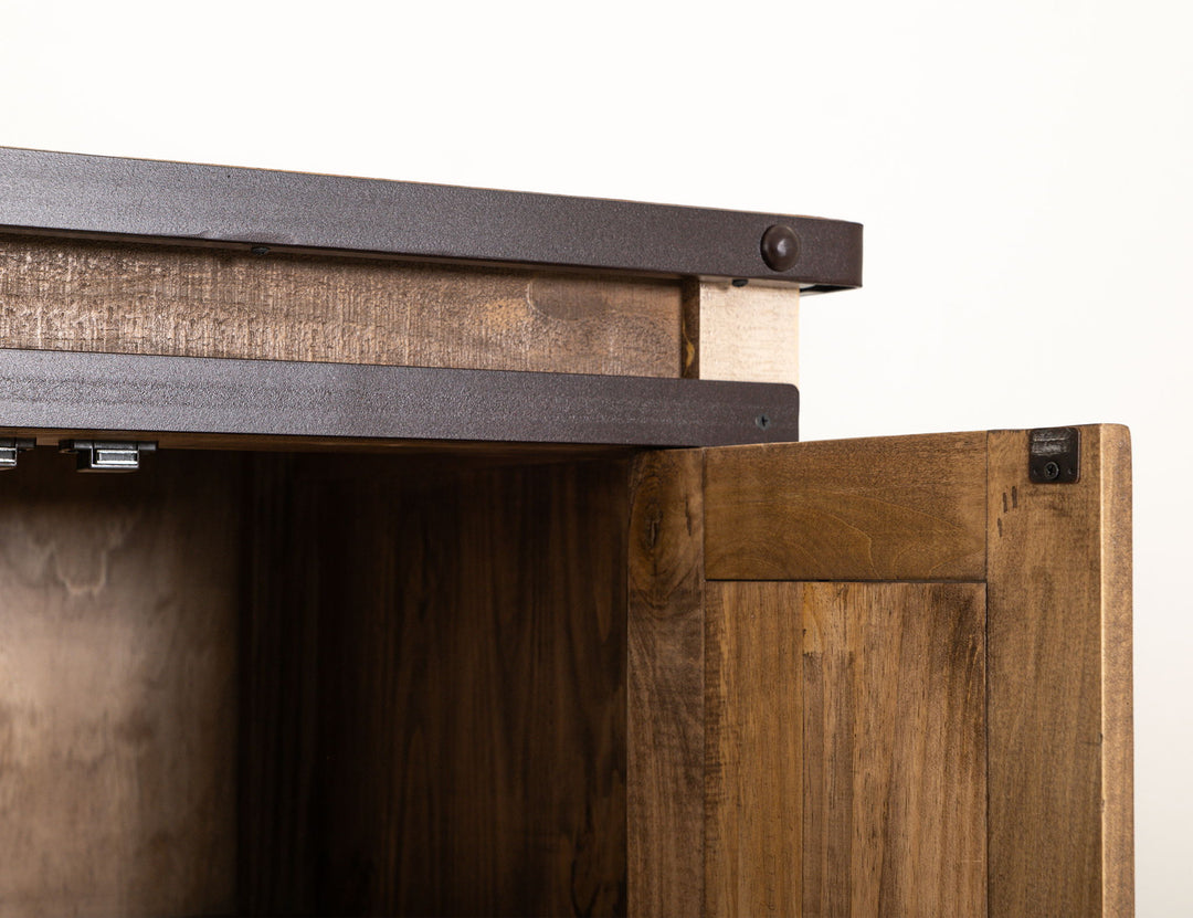 Antique - Сhest With 3 Drawers - Multicolor