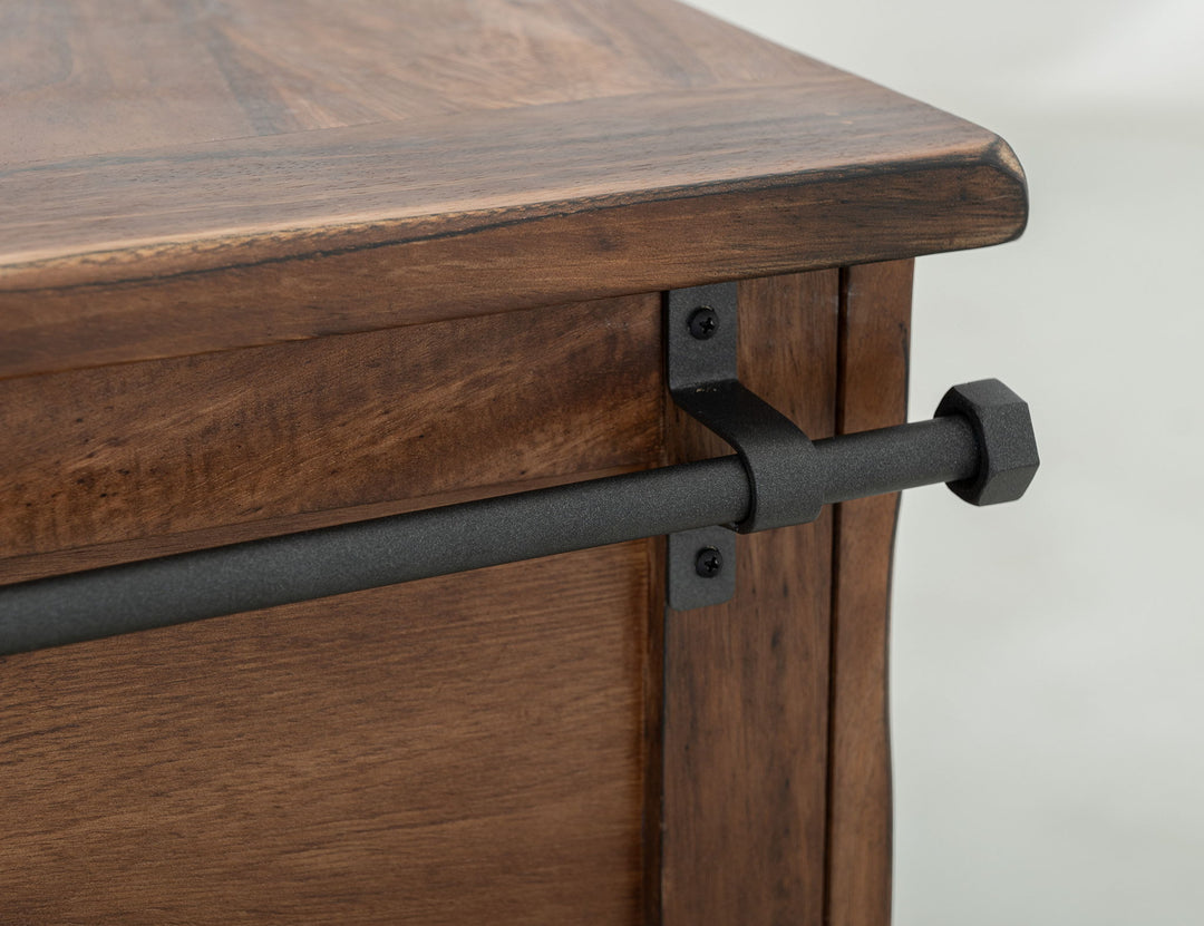 Parota - Kitchen Island - Cinnamon Brown