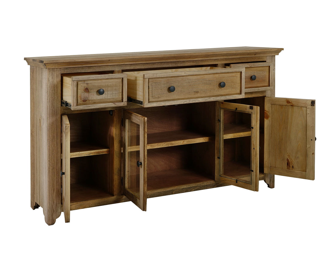 Marquez - Console - Bicolore marron clair