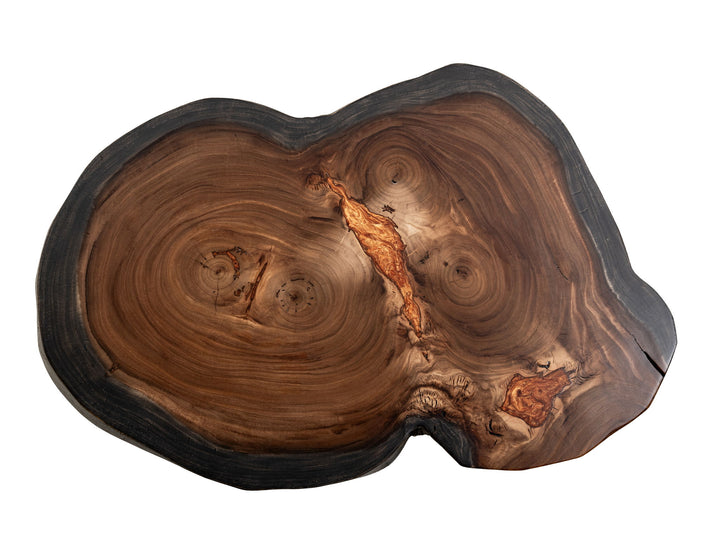 Parota - Mesa de Cóctel - Marrón Oscuro