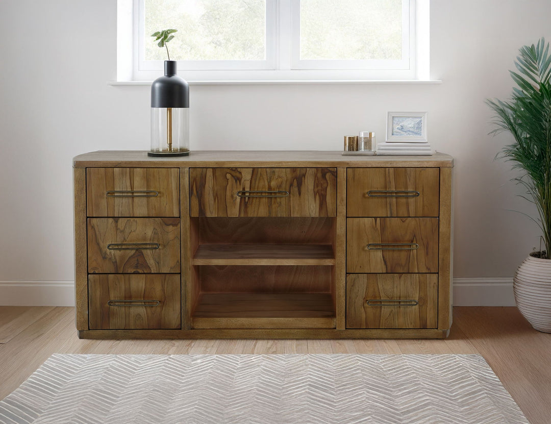 Balam - Console - Barrel Brown