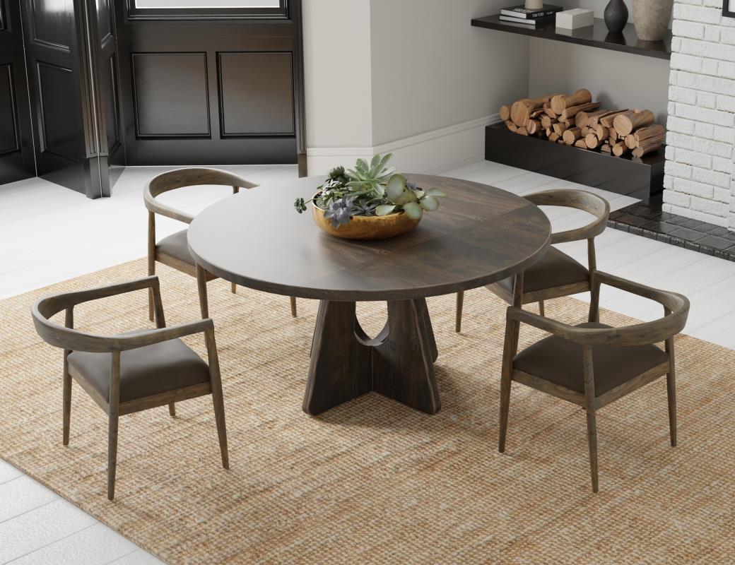 Balam - Round Table - Dark Brown