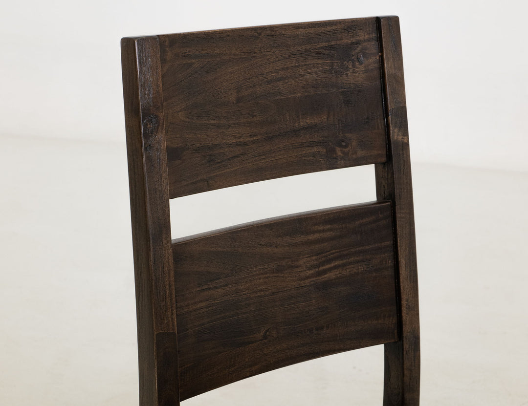 Teak - Chair (Set of 2) - Oil Black