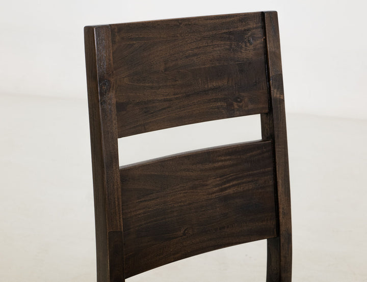 Teak - Chair (Set of 2) - Oil Black