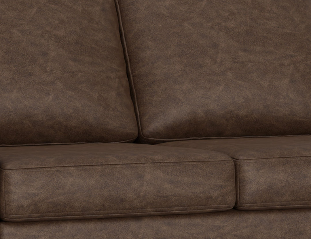 Samba - Loveseat seccional con brazo derecho