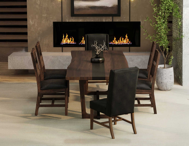 Riverwood - Silla tapizada (juego de 2) - Marrón regaliz