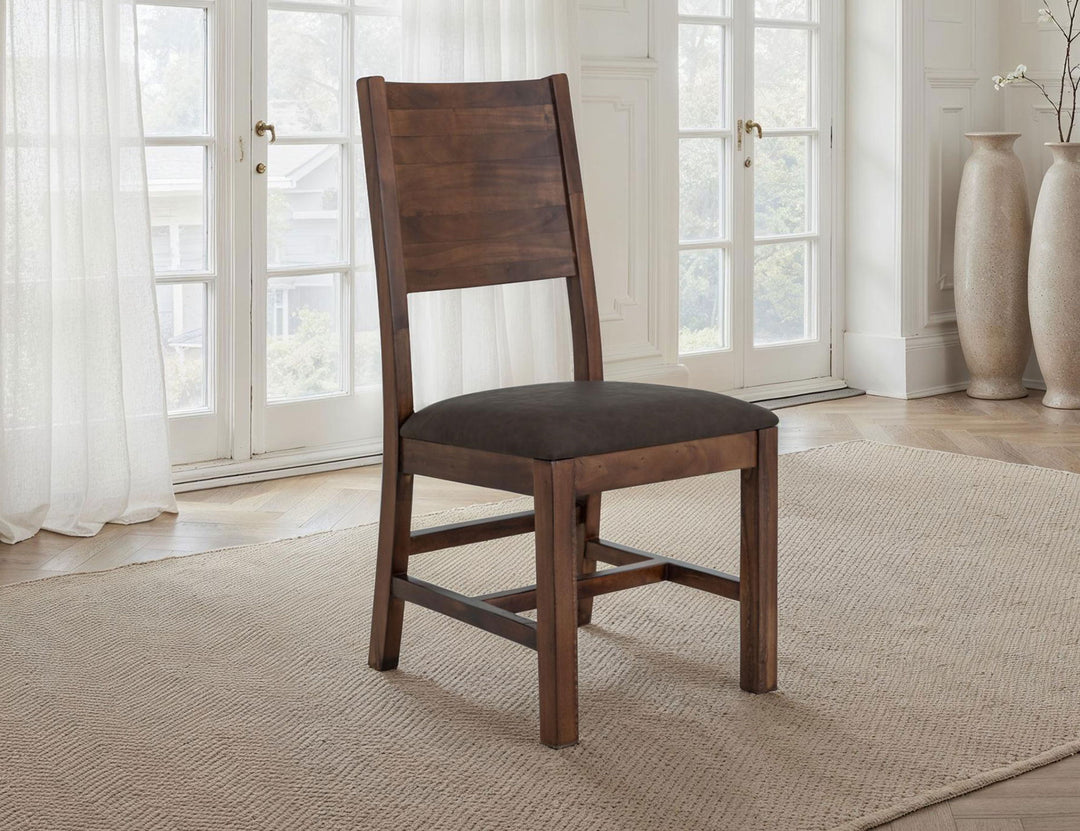 Parota - Silla (Juego de 2) - Marrón Canela