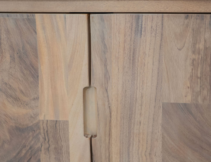 Natural Parota - Meuble TV - Marron