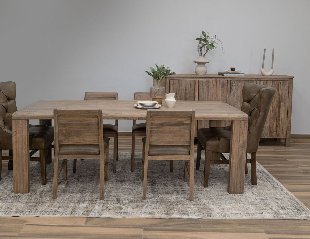 Xel-Ha - Chaise (Lot de 2) - Brun amande